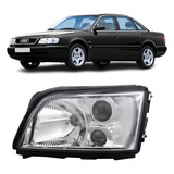 Farol Audi A6 1994 Ate 1996 Com Auxiliar Lado Esquerdo Depo