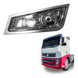 Farol Auxiliar Lado Esquerdo C Moldura Volvo Fh Fm 2008/2014