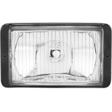 Farol Auxiliar P/scania T112 T113 155x90mm Carcaça De Ferro 