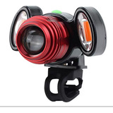 Farol Bike Monster Led T6 Lanterna Bicicleta Recarregável