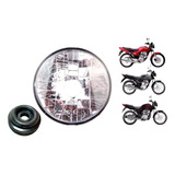 Farol Bloco Óptico Honda Cg Titan 125 00/04 Fan 125 05/13
