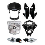 Farol Carenag Pisca Suporte Painel Fan Titan 2014 15 Pto Inj