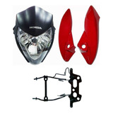 Farol Cb300 Frontal Original Prata Aranha Carenagem Lateral