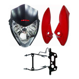 Farol Cb300 Frontal Original Verm Aranha Carenagem Lateral 