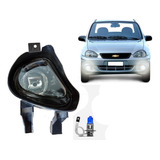 Farol Corsa Classic Original Fortluz Lente Vidro 10 Dir + H3
