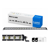 Farol De Barra Linear Super Led 72w 12v-60v Auxilar Off-road
