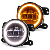 Farol De Milha 10cm Angel Eyes P Jeep Grand Cherokee Laredo