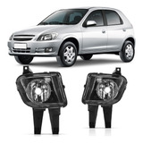 Farol De Milha Auxiliar Celta Prisma Lente Lisa De Vidro