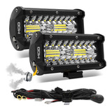 Farol De Milha Barra Led 16cm 120w Alcance 400mt Par