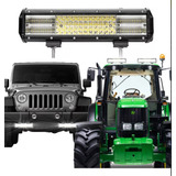 Farol De Milha Barra Led 216w 72 Leds Foco Duplo Automotivo