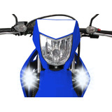 Farol De Milha Led 18w Drl Moto Yamaha Lander Xtz 250 (par)