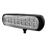 Farol De Milha Strobo Universal 16 Leds Super Branco 12v/24v