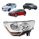Farol Dir Citroen Ds4/c4 Lounge 2011/16 Elet. Ambar 6206t5