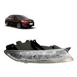 Farol Drl Esquerdo Citroen C4 Lounge 2018 2019 2020 2021