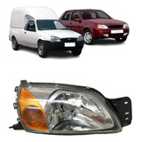 Farol Ford Fiesta Street Courrier 2000 2006 Lado Direito