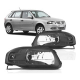 Farol Gol G4 2004 2005 2006 2007 2008 Mascara Cinza