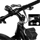 Farol Lanterna Bike Cabeça Mx-l Led T6 Zoom Regulagem Bm809