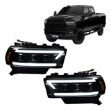 Farol Led 3 Globo Optico Dodge Ram 2500 2022