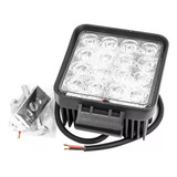 Farol Led Auxiliar Automotivo 48w 12/24v Dual Fase Original