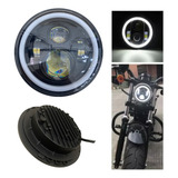 Farol Led Moto Harley Davidson Olho Anjo Angel Eyes 7 Pol
