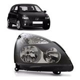 Farol Máscara Negra Duplo Clio 2003 2004 2005 2006 2007 Ld