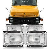 Farol Mb Cara Preta Mercedes 1113 1313 1318 1513 2213 Cromad