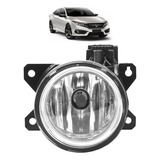 Farol Milha Civic 2017 A 2020 Auxiliar Lente Lisa Vidro