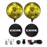 Farol Milha Fusca Brasilia Opala Redondo Amarelo Capa Cibie