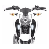 Farol Milha Led 18w Moto Honda Cg 125 150 160 Titan Fan (par