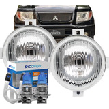 Farol Milha Mitsubishi Tr4 2004 2005 2006 2007 Vidro E 8500k