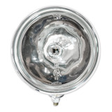 Farol Milha Redondo Cromado Super Oscar 180mm Longo Alcance