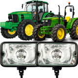 Farol Milha Universal John Deere Volvo Case Par + Lâmpada