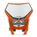 Farol Moto Trilha Universal Crf 230f Motocross - Preto