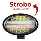 Farol Oval Auxiliar Led 144w Off