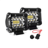 Farolete De Led 60w Como 2 Cores Mod Leds Com Fuse E On/off