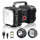 Farolete Holofote Lanterna Led Sitio Chácara Profissional Cor Da Lanterna Preto Cor Da Luz Branco