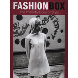 Fashion Box The Immortal Icons Of Style - Livro Importado - Moda Estilo - Inglês - Capa Dura Com Fecho - Editora Thames E Hudson - Novo 