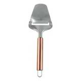 Fatiador Frios Manual Queijo Mussarela Aço Inox Gold Rose