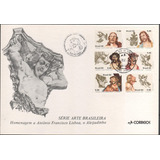 Fdc 216 +cbc Arte Brasileira Homenagem Ao Aleijadinho -1980