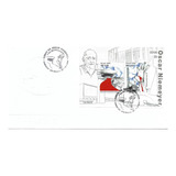 Fdc Com Cbc Bloco 147 Obras De Oscar Niemeyer 2008