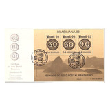 Fdc Com Cbc Bloco 95 Brasiliana Filigrana Invertida 1993