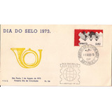 Fdc Com Cbc Comemorativo Selo 795 Dia Do Selo 1973