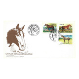 Fdc Com Cbc Selo 1444-1446 Cavalos
