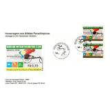 Fdc Com Cbc Selo 2651 Homenagem Atletas Paralímpicos 2006