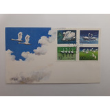 Fdc Envelope Selo Postal Comemorativo Flora Cisnes - 1983