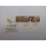 Fdc Envelope Selo Postal Comemorativo Tokelau 1984 Copra