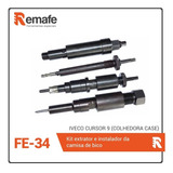 Fe-34 Extrator E Instalador Camisa De Bico Iveco Cursor 9