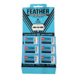 Feather - 60 Pçs Lâminas Barbear Platinum New Hi-stainless