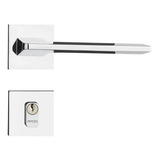 Fechadura De Porta Sara Externa Cromada 55mm Alto Padrão