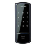 Fechadura Digital Samsung Shs-1321 Cor Preto Premium Casa
